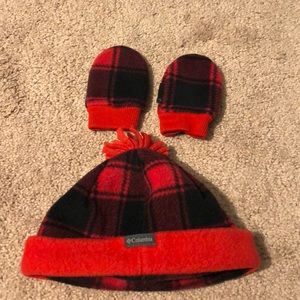 Bennie with matching mittens